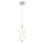 Quintiesse Palmas QN-PALMAS-2MP-PN lampa wisząca 1x20W/LED 1266lm 3000K IP20