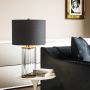 Quintessentiale Reno QN-RENO-SMOKE-AB lampka stołowa 1x60W/E27