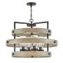 Quintiesse Riverwood QN-RIVERWOOD4 żyrandol 4x60W/E27 IP44