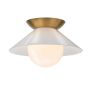 Quintiesse Saucer QN-SAUCER-FM-AB-OPAL plafon 1x40W/E27 IP20
