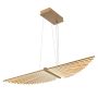 Quintiesse Seraph QN-SERAPH-LP-L-BG lampa wisząca 1x57W/LED 1192lm 3000K IP20