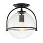 Quintiesse Somerset QN-SOMERSET-F-C-BK lampa sufitowa 1x60W/E27  