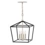 Quintiesse Stinson QN-STINSON-4P-L-BK lampa wisząca 4x60W/E14  
