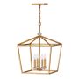 Quintiesse Stinson QN-STINSON-4P-L-DBR lampa wisząca 4x60W/E14  
