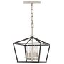 Quintiesse Stinson QN-STINSON-4P-M-BK lampa wisząca 4x60W/E14  