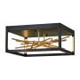 Quintiesse Styx QN-STYX-LED-F-BG plafon sufitowy x8W/LED Tape 931Lm 