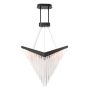 Quintiesse Vivien QN-VIVIEN-P-L-BK lampa wisząca 1x40W/LED 900lm 3000K IP20