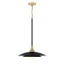 Quintiesse Welsh QN-WELSH-P-BK lampa wisząca 1x15W/LED 750lm 3000K IP20