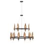 Quintiesse Willow QN-WILLOW18-CBK żyrandol 18x40W/E14  