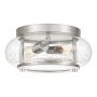 Elstead Lighting QUOIZLE QZ-TRILOGY-FS-BN 2 plafon sufitowy 2x60W/E27