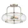 Elstead Lighting QUOIZLE QZ-TRILOGY-SFM-BN lampa sufitowa 3x60W/E27