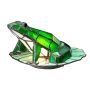Elstead Lighting TIFFANY ANIMAL LAMPS QZ-FROG-TL lampka stołowa 1x3W/G9 3000K