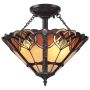 Quoizel CAMBRIDGE QZ/CAMBRIDGE/SF plafon sufitowy 2x100W/E27 