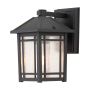 Quoizel Cedar Point QZ-CEDAR-POINT-S-BK kinkiet 1x60W/E27  IP44