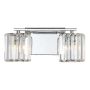 Quoizel Divine QZ-DIVINE2-PC-BATH kinkiet 2x3.5W/G9  IP44