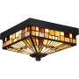 Quoizel INGLENOOK QZ/INGLENOOK/F plafon sufitowy 2x60W/E27 