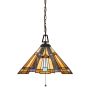 Quoizel INGLENOOK QZ/INGLENOOK/P/A lampa wisząca 3x60W/E27 
