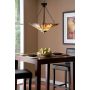 Quoizel INGLENOOK QZ/INGLENOOK/P/B lampa wisząca 3x100W/E27 
