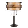 Quoizel LAGUNA QZ/LAGUNA/TL lampa stołowa 2x60W/E27 