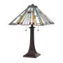 Quoizel Maybeck QZ-MAYBECK-TL lampka stołowa 2x60W/E27  