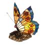 Quoizel Tiffany Animal QZ-OBUTTERFLY-TL lampka stołowa 1x3WLED/G9  3000K