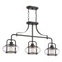 Quoizel Trilogy QZ-TRILOGY-ISLE-OZ lampa wisząca 3x60W/E27  