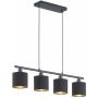Trio TOMMY R30334079 lampa wisząca 4x28w/e14   ip20
