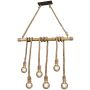 Trio WILMA R30130626 lampa wisząca 6x10w/e27   ip20