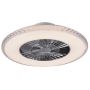 Trio HARSTAD R62412106 wentylator 1x40w/led 5000lm 3000-6500k ip20