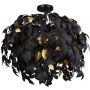 Trio LEAVY R60463032 lampa sufitowa 3x28w/e14   ip20