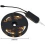 Trio RACER R65555102 taśma LED 1x15w/led 1250lm 3000k ip20