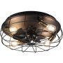 Trio TRONDHEIM R61095032 wentylator 4x10w/e27   ip20