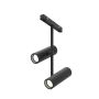 Maytoni Elti Duo TR005-2-2X12W3K-B reflektor szynowy 1x24W/LED 3000K IP20