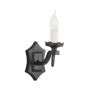 Elstead Lighting RECTORY RY1B BLACK kinkiet 1x60W/E14 