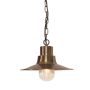 Elstead Lighting SHELDON SHELDON CH BR lampa wisząca 1x100W/E27 
