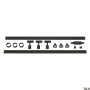 SLV 1F TRACK SET 143190 kompletny zestaw szynowy 3x4.3W/GU10 2956lm IP20