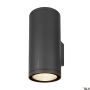 SLV ENOLA ROUND UP/DOWN L 1003441 kinkiet 2x55W/LED 5400 / 6000lm 3000/4000K 38º IP65