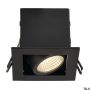 SLV KADUX 1 SET 115700 oprawa wpuszczana 1x7.5W/LED 650lm 3000K 38º IP20