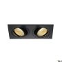 SLV NEW TRIA 2 SET 113890 oprawa wpuszczana 2x14W/LED 1160lm 2700K 38º IP20