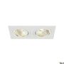 SLV NEW TRIA 2 SET 113891 oprawa wpuszczana 2x14W/LED 1160lm 2700K 38º IP20