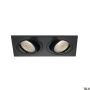 SLV NEW TRIA 2 SET 113920 oprawa wpuszczana 2x14W/LED 1250lm 3000K 38º IP20
