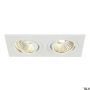 SLV NEW TRIA 2 SET 113921 oprawa wpuszczana 2x14W/LED 1250lm 3000K 38º IP20