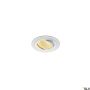 SLV NEW TRIA 1 SET 114221 oprawa wpuszczana 1x14W/LED 1030lm 2700K 38º IP20