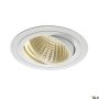 SLV NEW TRIA 1 SET 114271 oprawa wpuszczana 1x29W/LED 2700lm 3000K 30º IP20