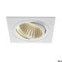 SLV NEW TRIA 1 SET 114291 oprawa wpuszczana 1x29W/LED 2700lm 3000K 30º IP20