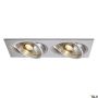 SLV NEW TRIA 2 111382 oprawa wpuszczana 2x75W/GU10/ES111 IP20