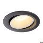 SLV NUMINOS® MOVE DL XL 1003725 oprawa wpuszczana 1x37.4W/LED 3550lm 3000K 40º IP20