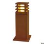 SLV RUSTY SQUARE 40 229420 lampa stojąca 1x11W/E27 IP55