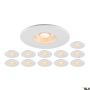 SLV UNIVERSAL DOWNLIGHT 1007272 downlight wpuszczany 1x8W/LED 2700K|3000K|4000K|6500K IP20|IP65
