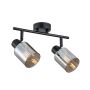 Italux Santia SPL-65342-2-BK-SG spot 2x40W/E14 IP20